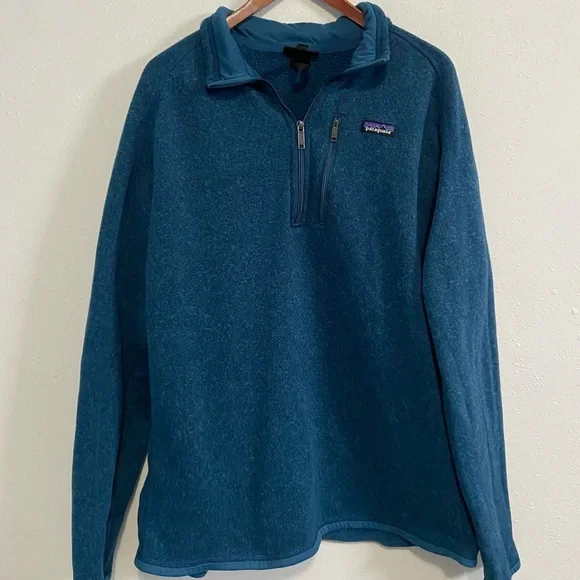 Patagonia Men's Better Sweater 1/4-Zip Fleece Jacket